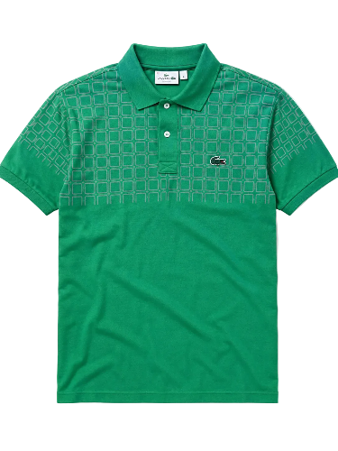 Chomba Lacoste Grid Verde