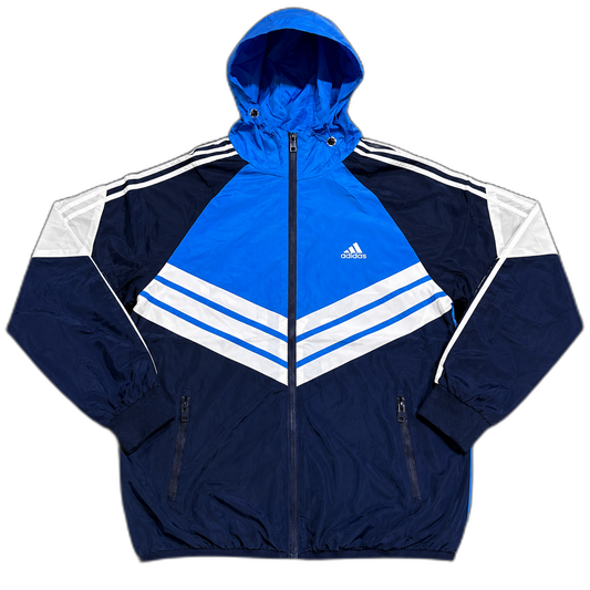 Campera Adidas Azul y Negro