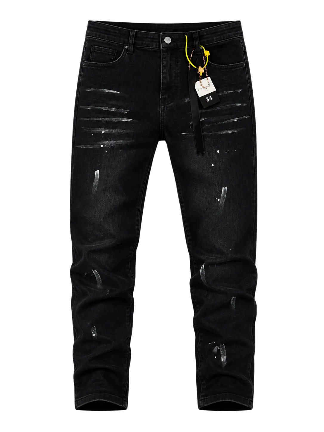 Jean Purple Manchas