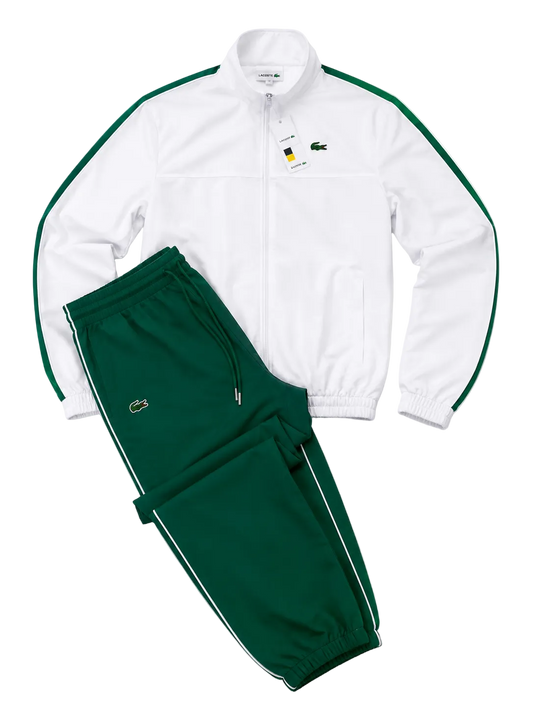 Conjunto Lacoste Track Verde