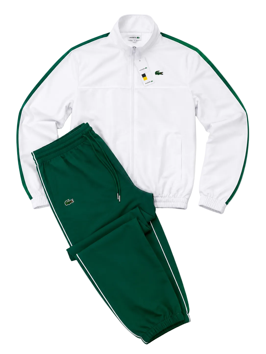 Conjunto Lacoste Track Verde
