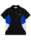 Chomba Lacoste Negra y Azul