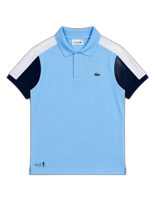 Chomba Lacoste Celeste y Navy