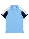 Chomba Lacoste Celeste y Navy