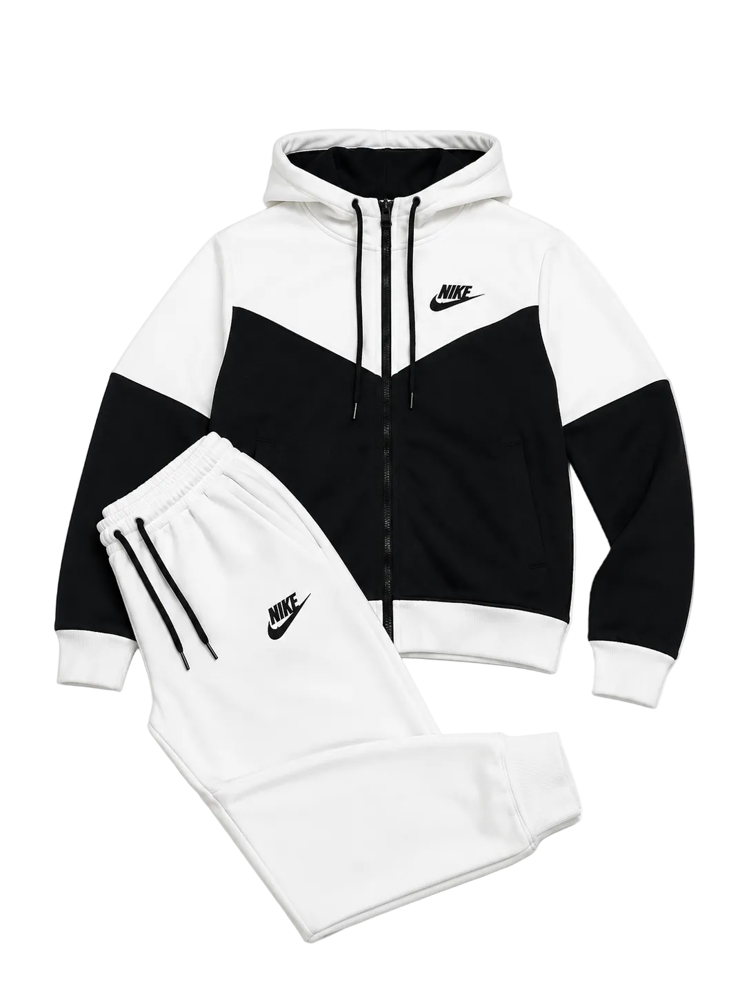 Conjunto Nike Tech Black and White