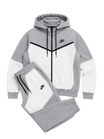 Conjunto Nike Tech White & Grey