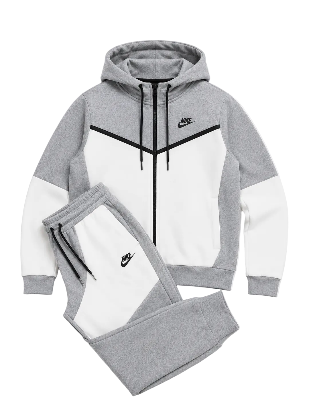 Conjunto Nike Tech White & Grey
