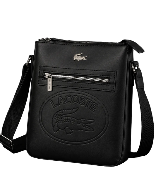 Bolso Lacoste Croc Black