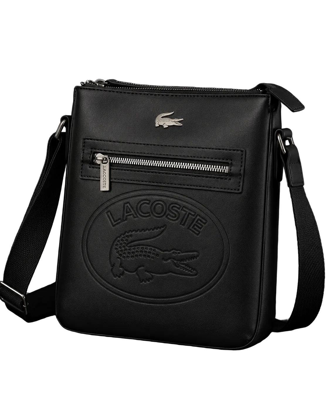 Bolso Lacoste Croc Black