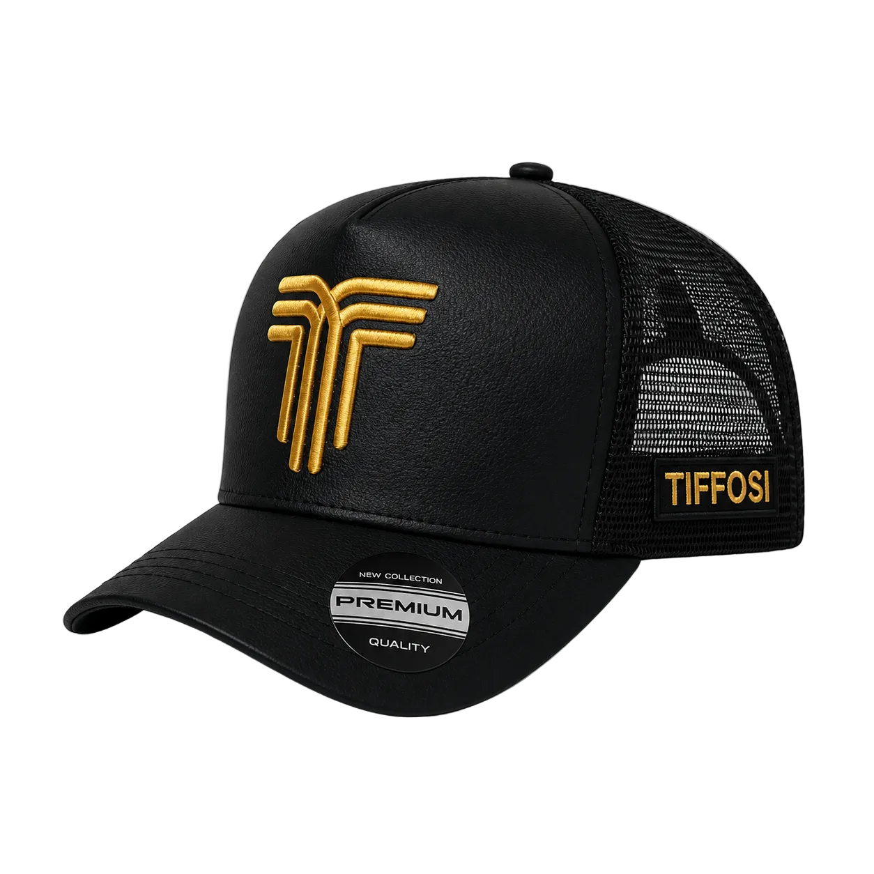 Gorra Tiffosi Black Gold