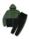 Conjunto Lacoste Split Verde/Negro