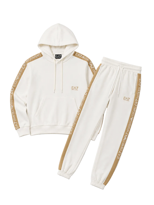 Conjunto EA7 Signature Blanco/Beige