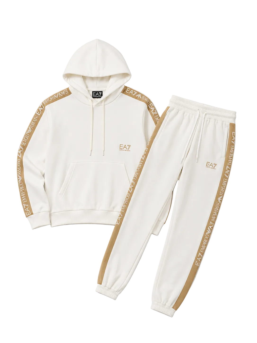 Conjunto EA7 Signature Blanco/Beige