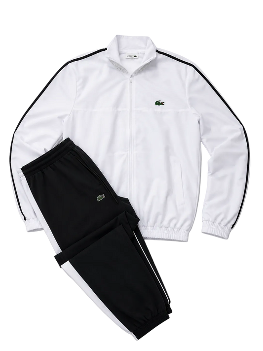 Conjunto Lacoste Track White