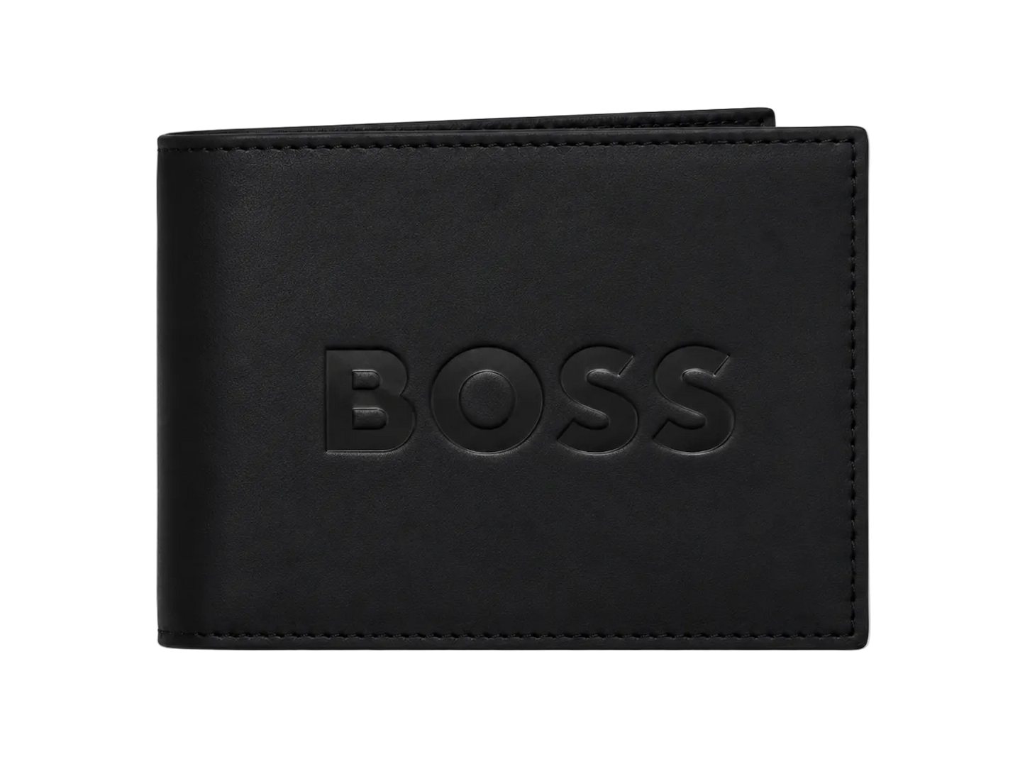 Billetera Boss Embossed Black