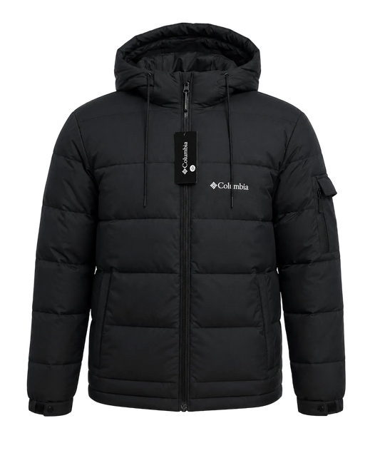 Campera Columbia Puffer Negra