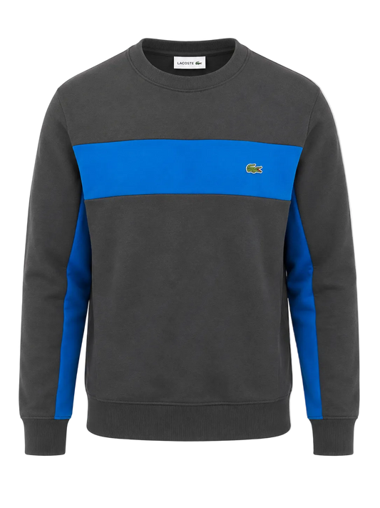Buzo Lacoste Sport Negro/Azul