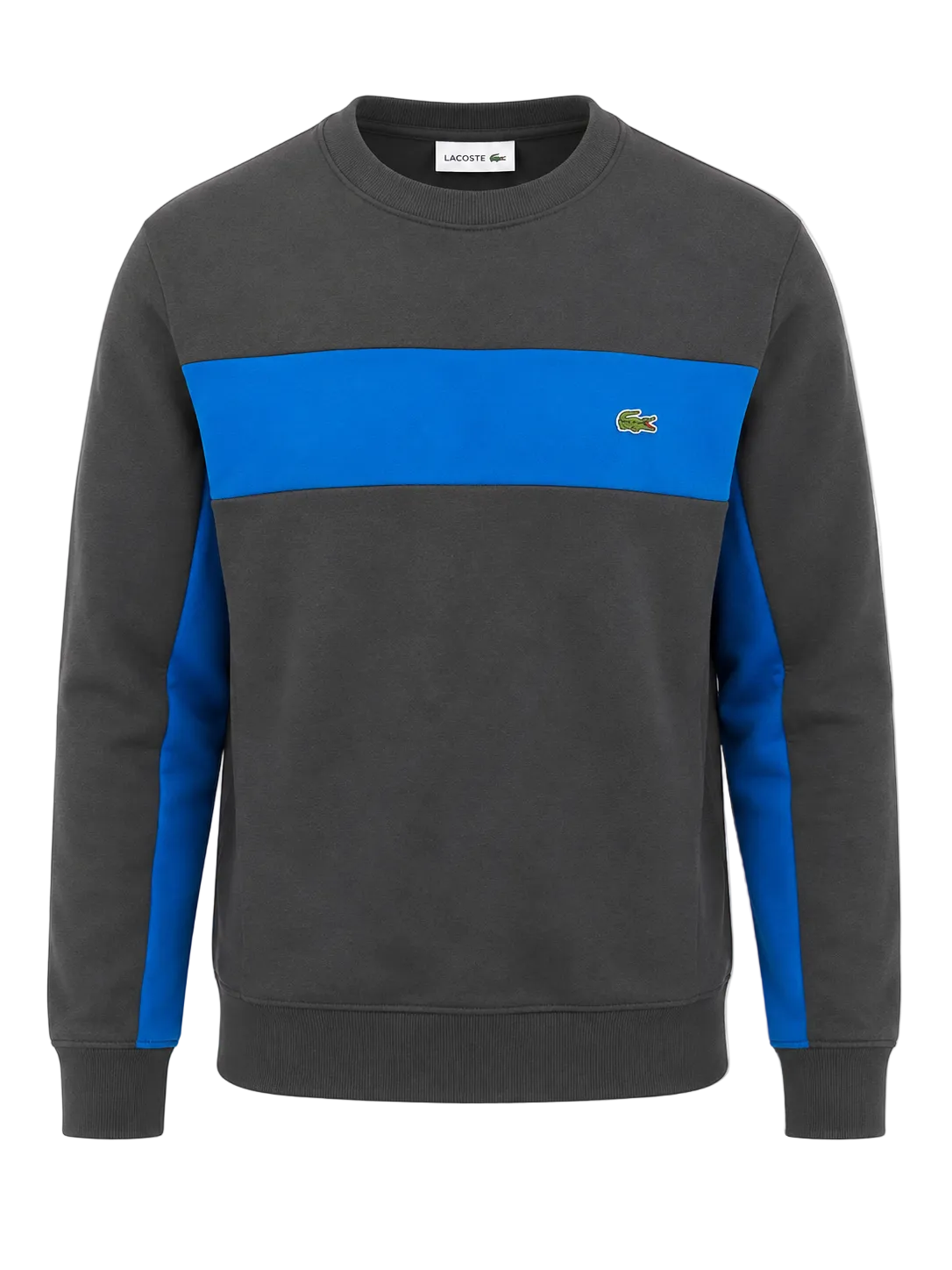 Buzo Lacoste Sport Negro/Azul
