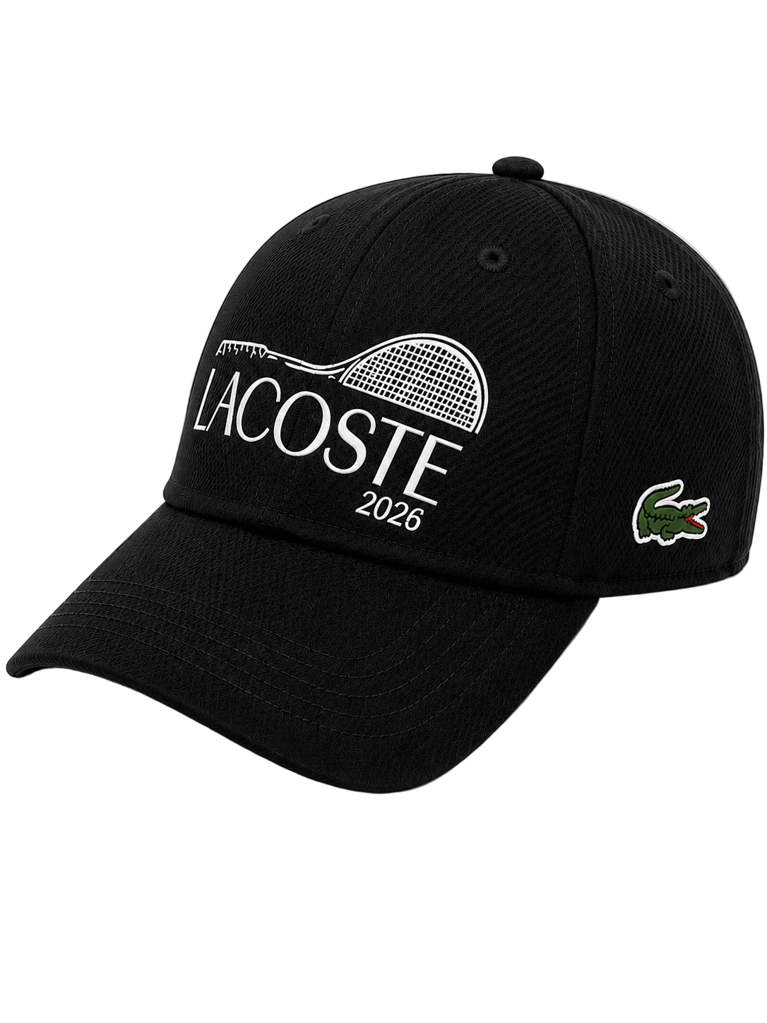 Gorra Lacoste Tennis 2026 Negro