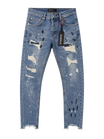 Jean Purple Destroyed Splash