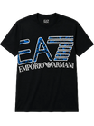 Remera EA7 Oversize Negra