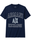 Remera Armani Exchange Varsity Azul