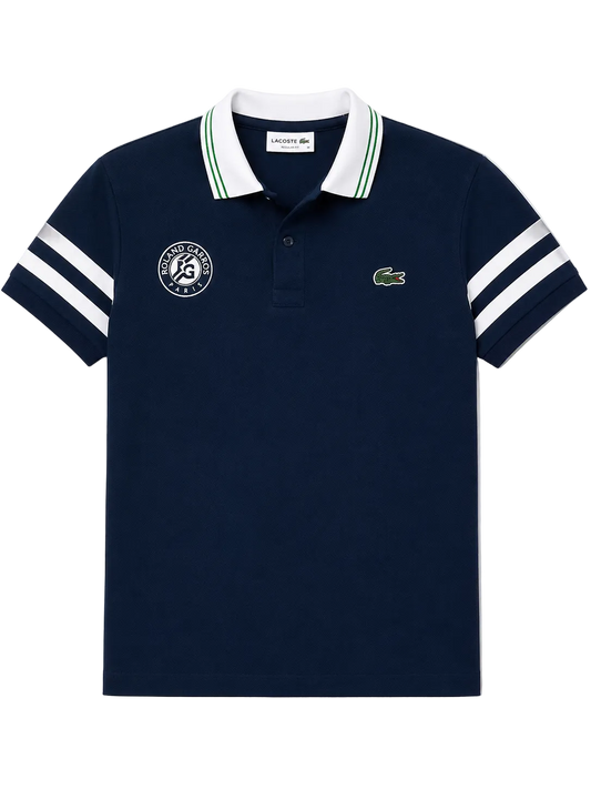 Chomba Lacoste Roland Garros Azul Marino