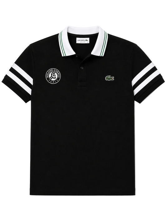Chomba Lacoste Roland Garros Negra