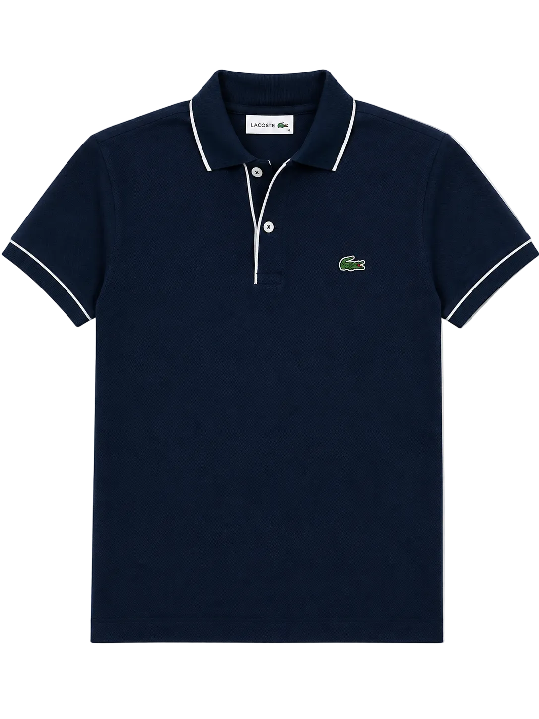 Chomba Lacoste Classic Azul Marino
