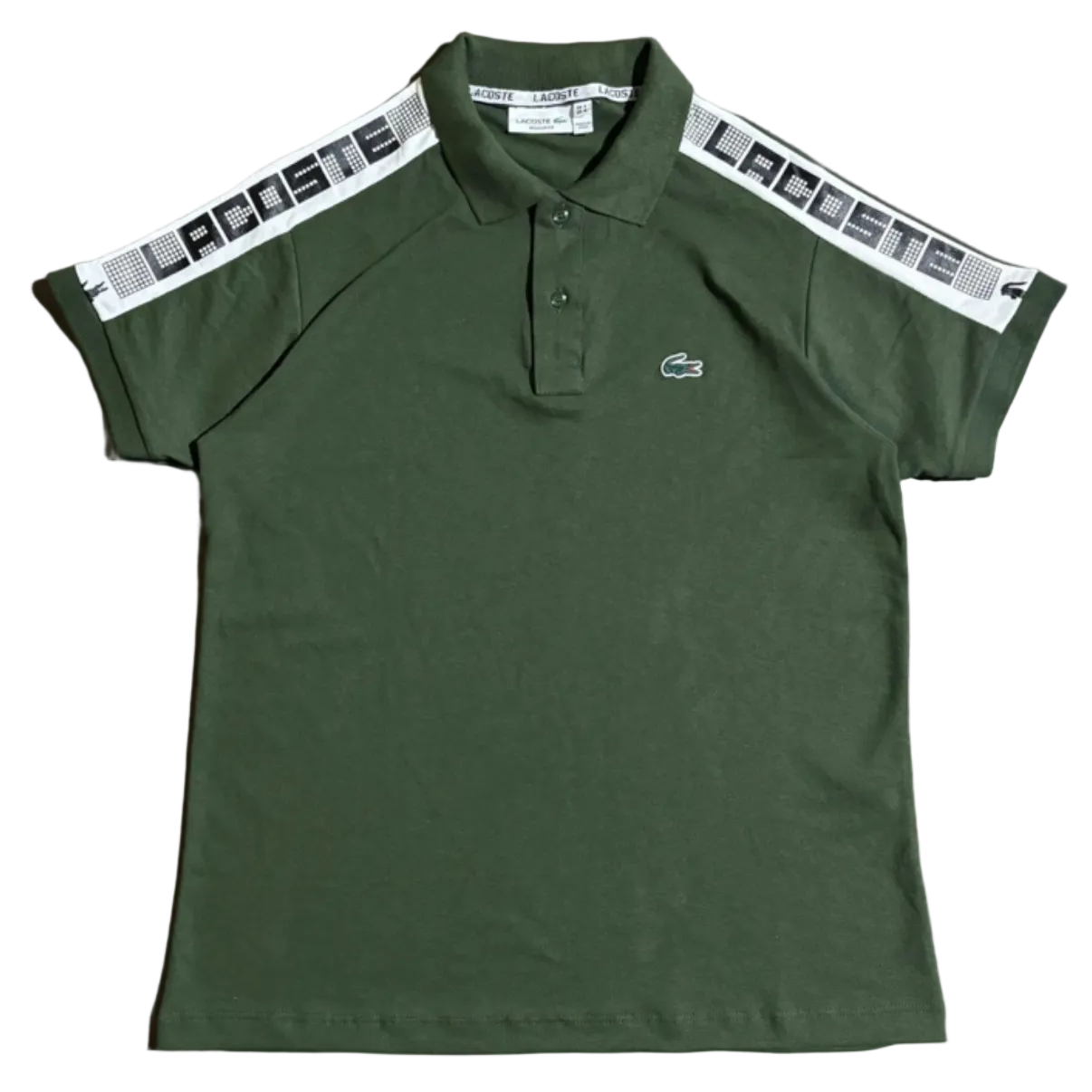 Chomba Lacoste Tape Verde