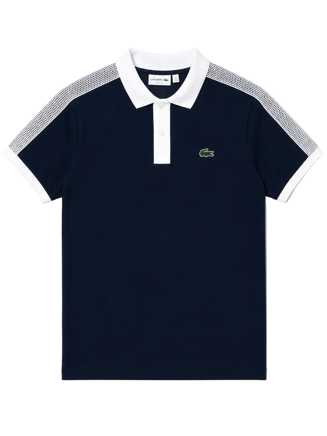 Chomba Lacoste Sport Stripe Azul Marino