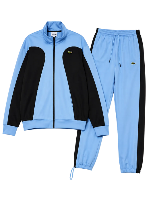Conjunto Lacoste Motion Celeste & Negro