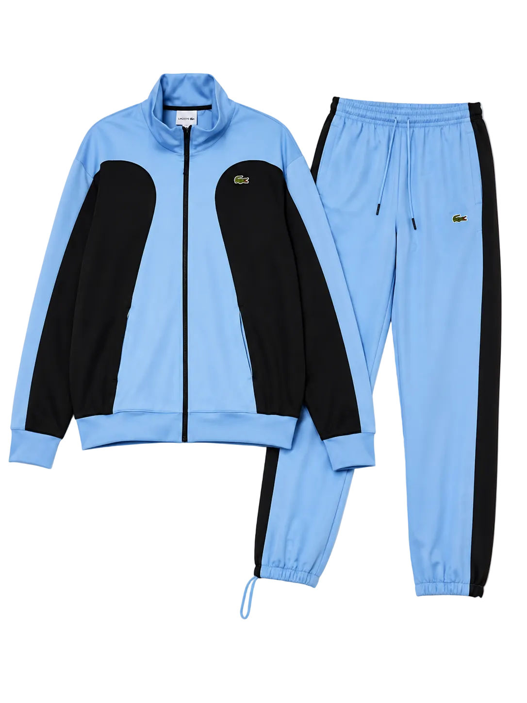 Conjunto Lacoste Motion Celeste & Negro