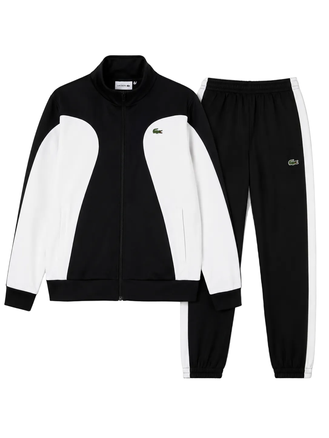 Conjunto Lacoste Motion Black & White
