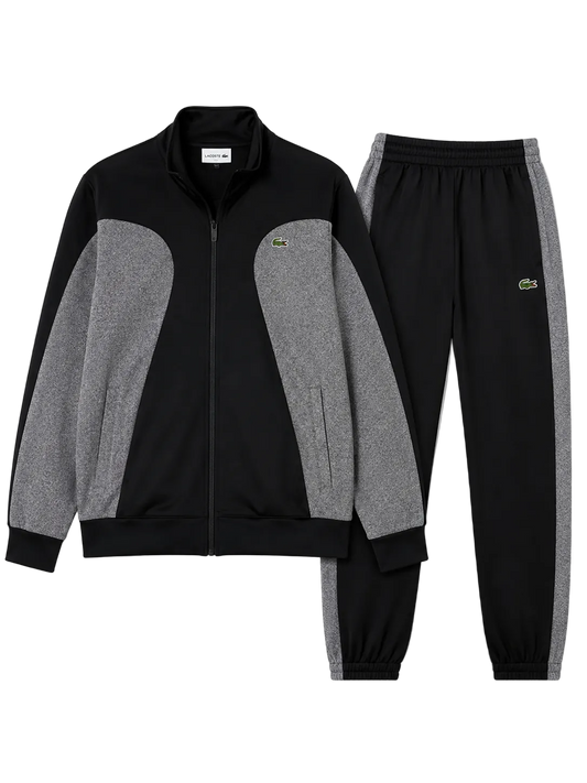 Conjunto Lacoste Motion Black & Grey