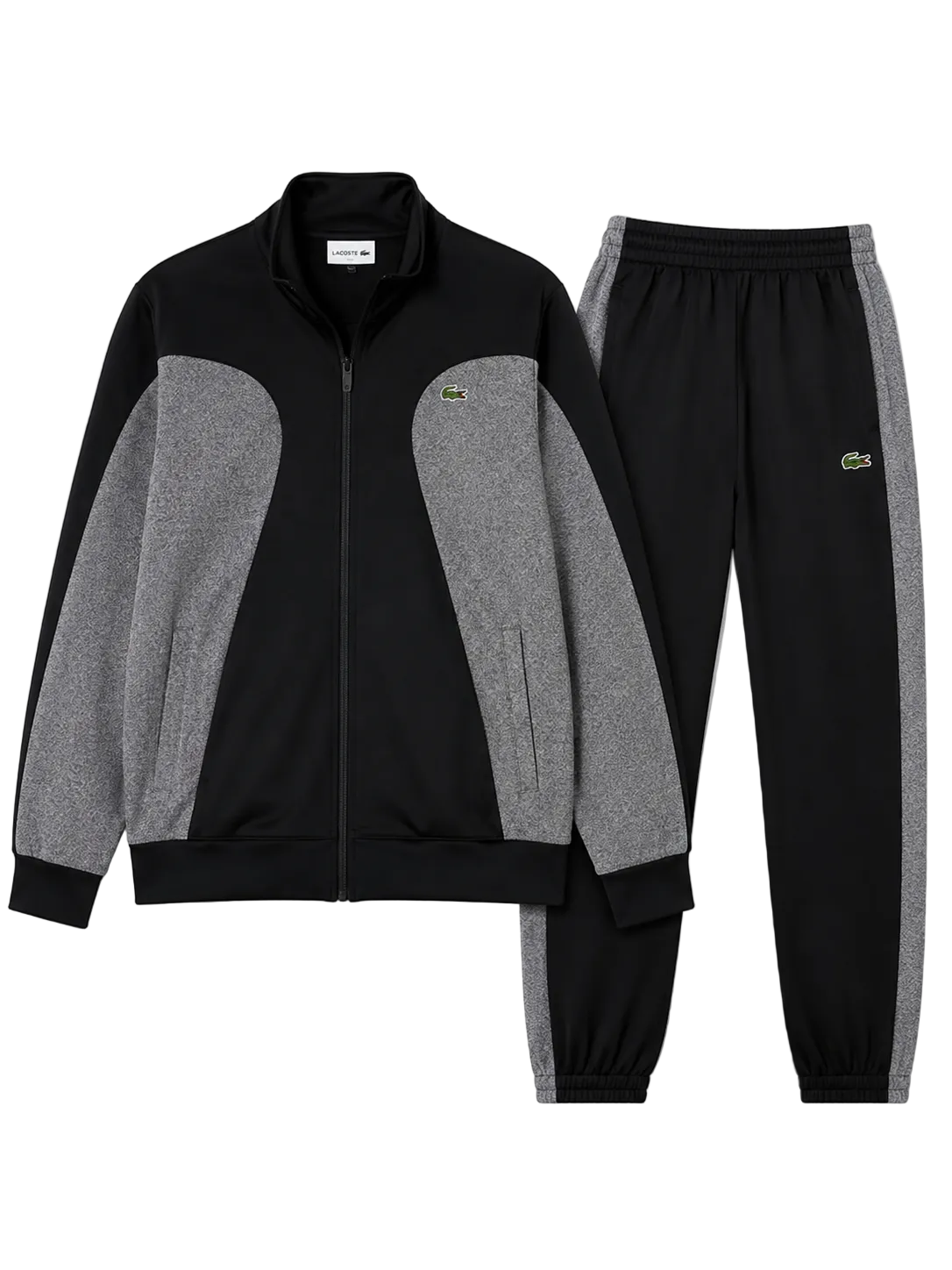 Conjunto Lacoste Motion Black & Grey